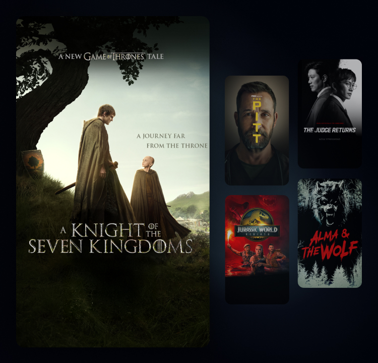 HBO Max background montage