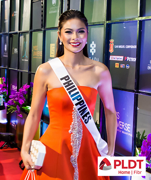 Miss Universe 2016 is at HOME with PLDT Home
