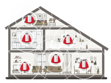PLDT Home Mesh WiFi Multi-Storey