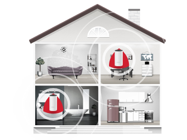 PLDT Home Mesh WiFi Two Storey