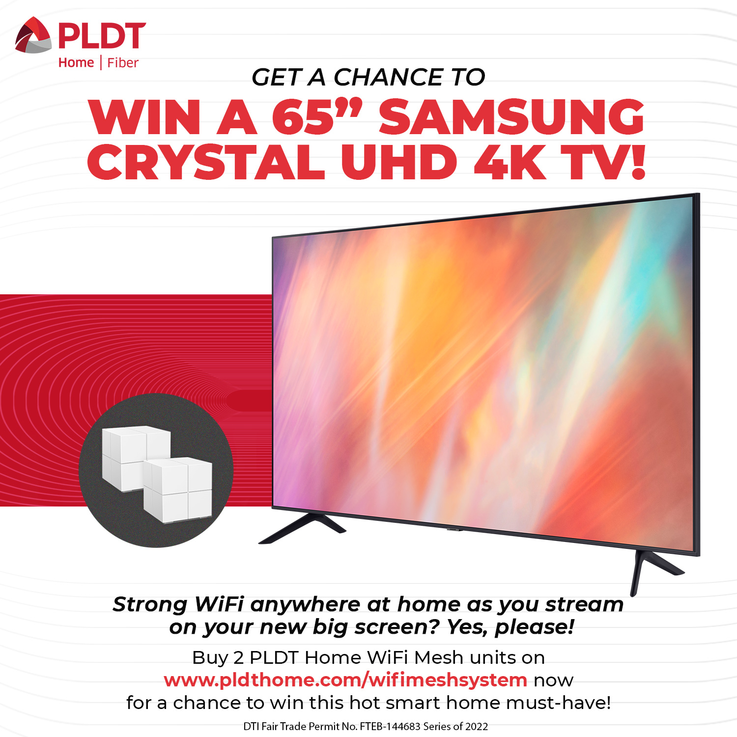 PLDT Home WiFi Mesh 5 June-Sept 2022 promo