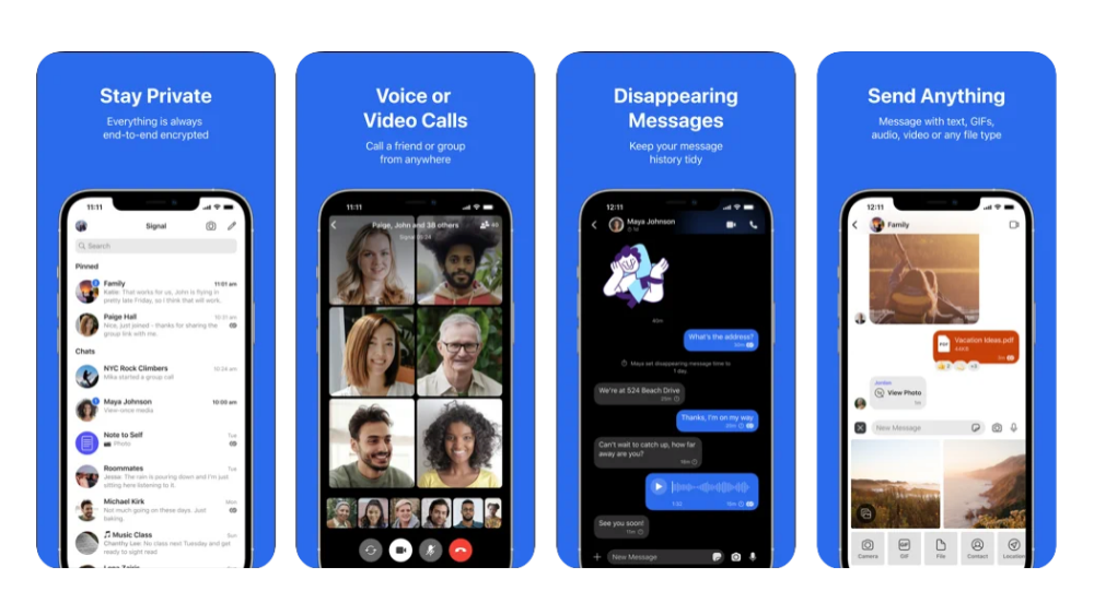 Signal Private Messager