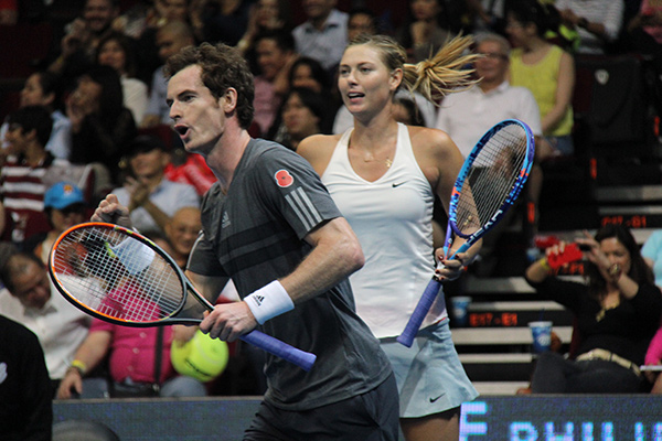 Andy Murray and Maria Sharapova