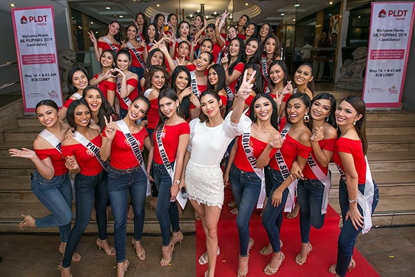 PLDT and Bb. Pilipinas
